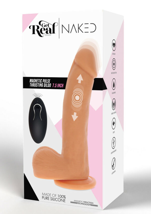 Magnetic Pulse Trusting Dildo