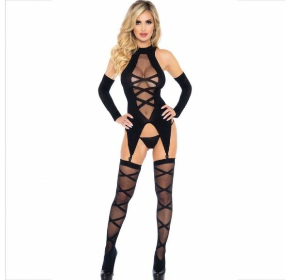 LEG AVENUE SET 3 PEZZI BODY - immagine 3